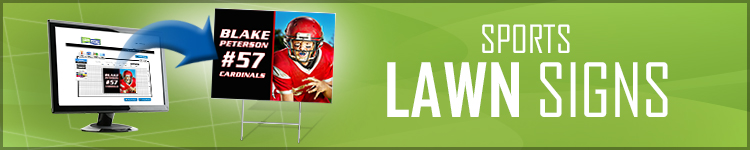 SPORTS SIGNS - 1st Stop Print